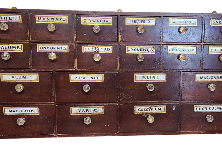 Apothecary Chest. Picture: Rendells