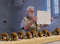 WI ladies' bell ringing experience at Denbury church 
