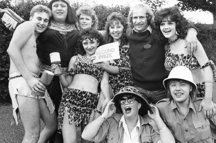 One For The Pot -  second prize winners from Moretonhampstead Carnival in August 1986 