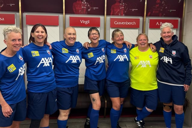 Anfield experience for Dawlish walking footballer