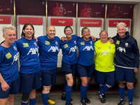 Anfield experience for Dawlish walking footballer