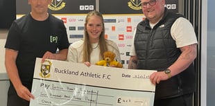 Footballers put their heart into fundraising