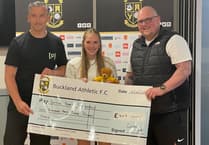 Footballers put their heart into fundraising