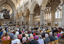 Exeter Cathedral service remembers children's hospice co-founder