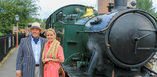 Journey back to 1940s aboard heritage railway 