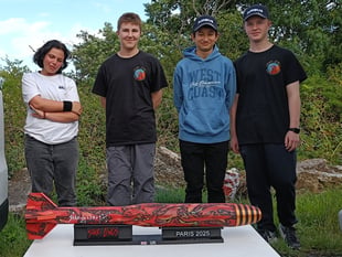 Teen team to compete in Paris space event