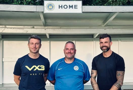 Dexter Allsworth (left) Matt Baird, Chairman (middle) and Darren Sowerby (right)