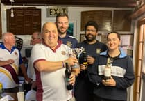 On the green at Chudleigh Bowls Club