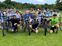 Three fathers tackle tough cycling challenge to support school