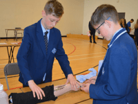 Mini medic workshop proves popular with pupils 