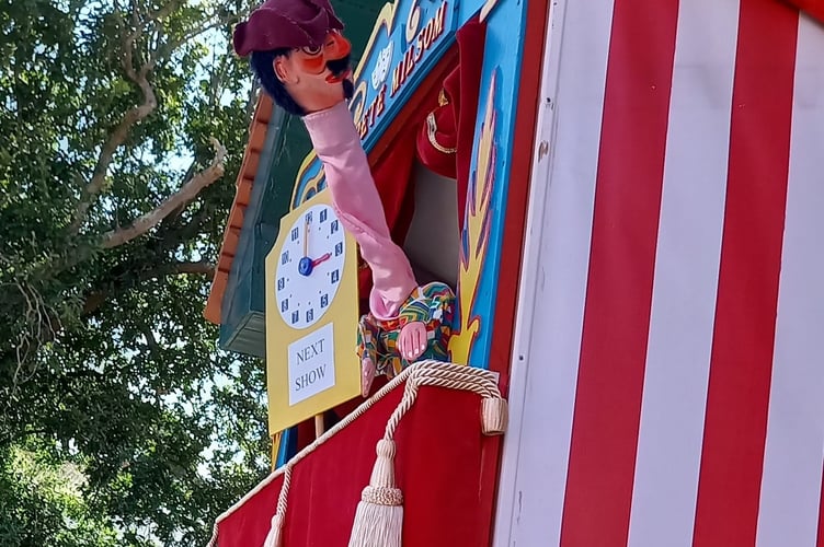 Punch and Judy will entertain the crowds at Dawlish Warren this summer