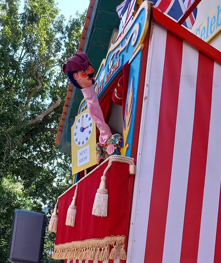 Punch and Judy will entertain the crowds at Dawlish Warren this summer