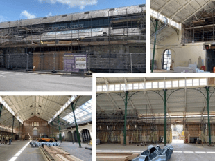 Council shares 'exciting progress' of Market Hall refurb 