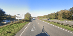 One taken to hospital after A38 collision as lane reopened 