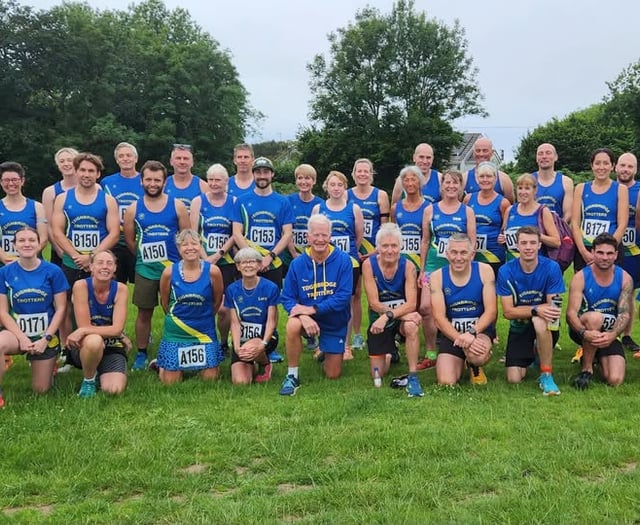 Erme Valley relay running for Trotters