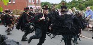 Beltane darkens sunny Cockwood pub