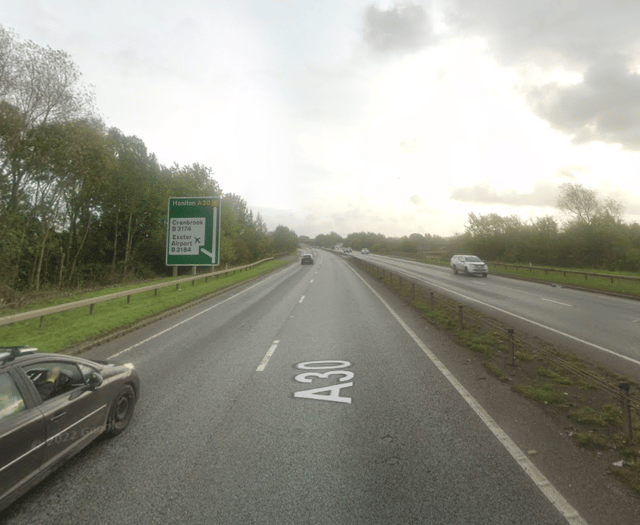 Biker sustained 'life-threatening injuries' after A30 crash 