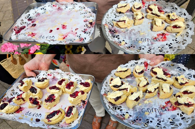 Cream tea vote. And then they were scone! Cream first tops the polls in Teignmouth