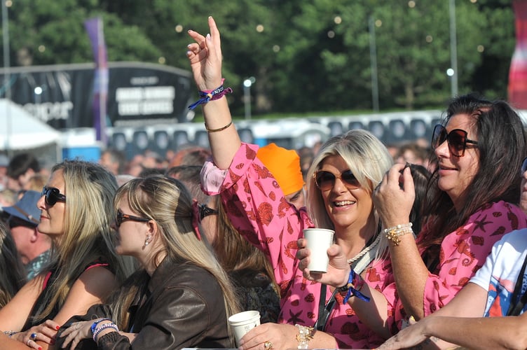 Duran Duran at Powderham Castle