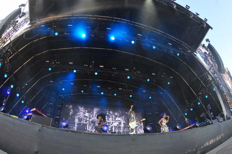 Duran Duran at Powderham Castle. Nile Rodgers & Chic