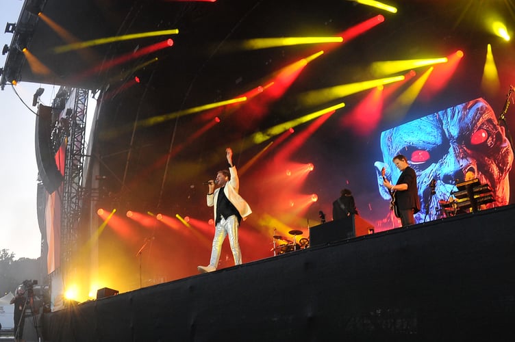 Duran Duran at Powderham Castle