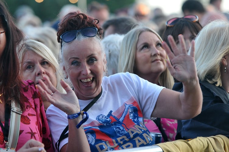 Duran Duran at Powderham Castle