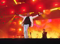 C'est tres bon as Simon and Nile rock the crowds at the castle
