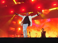 C'est tres bon as Simon and Nile rock the crowds at the castle