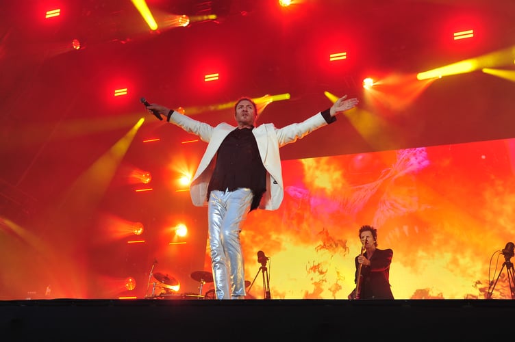 Duran Duran at Powderham Castle
