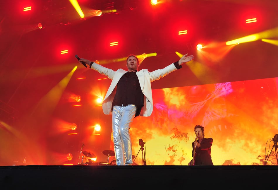 C'est tres bon as Simon and Nile rock the crowds at the castle