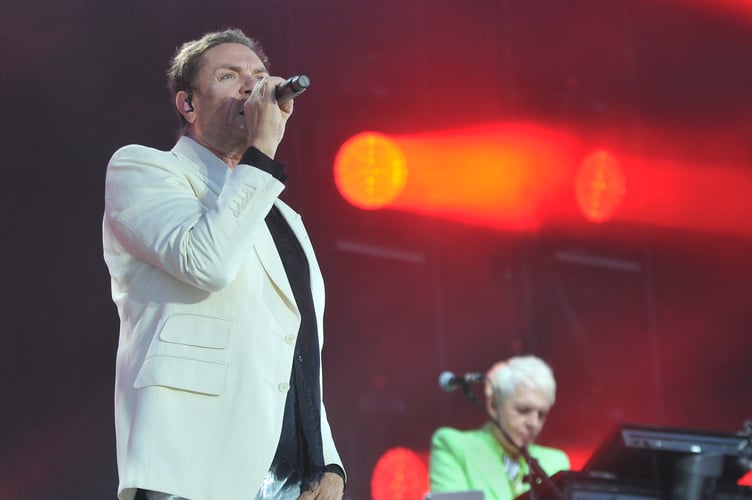 Duran Duran at Powderham Castle