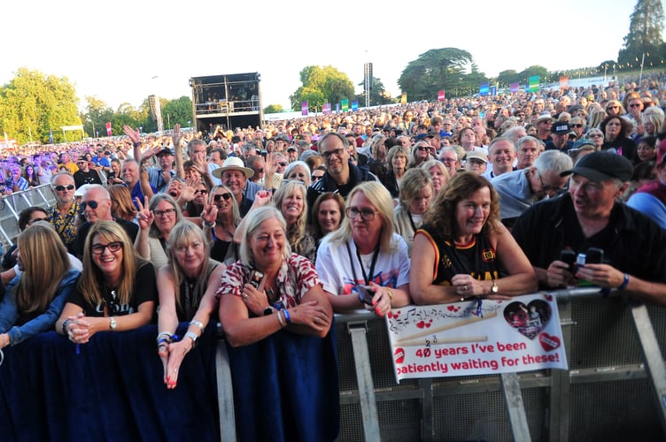 Duran Duran at Powderham Castle