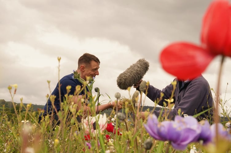 Langdon Hospital patients record ambient album. 