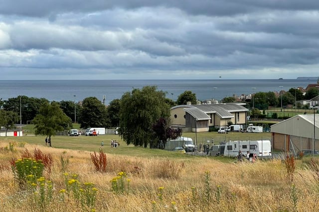 Travellers on Dawlish Playing Fields
