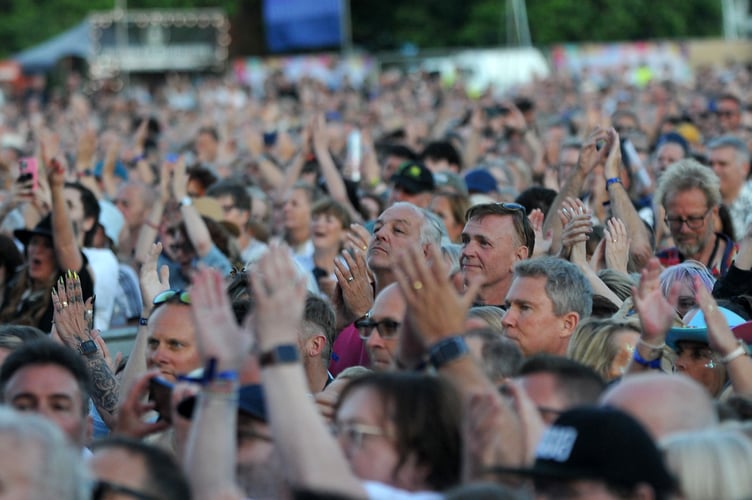 Duran Duran at Powderham Castle