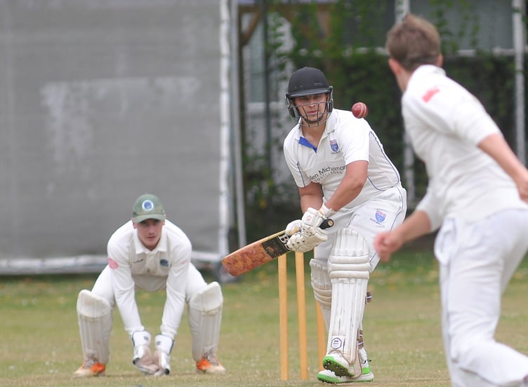 Devon Cricket League C Division West. South Devon versus Ashburton
South Devon opener Jonty Tupman
South Devon won the toss and chose to field getting to 161 all out after 44.2 overs. Ashburton took to the crease after tea and took a six wicket win with 163/4 off off 29.2 overs