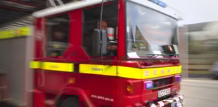 Fire crews battle agricultural fire