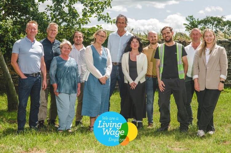 Luscombe Drinks has been certified as a Living Wage Employer