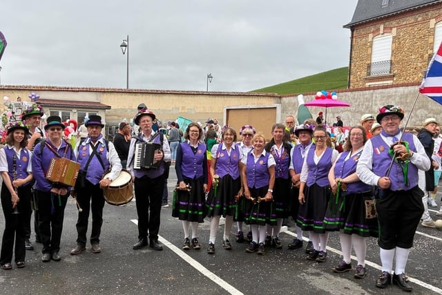 Morris Dancers Bring English Tradition to Champagne Festival