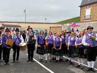 Morris Dancers Bring English Tradition to Champagne Festival