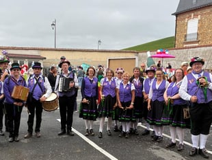 Morris Dancers Bring English Tradition to Champagne Festival