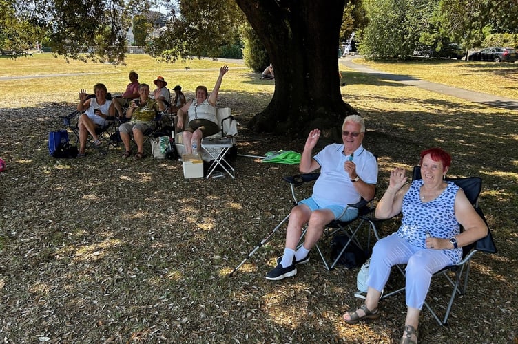 Party In The Park Newton Abbot. Photo Nigel Canham 