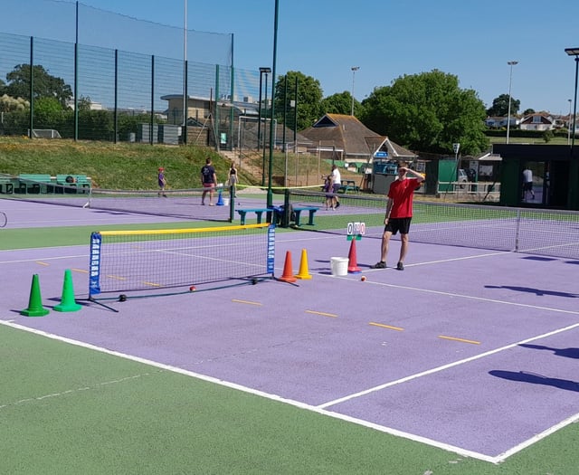 Everyone's invited to Dawlish tennis marathon
