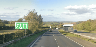 One taken to hospital after A38 collision as lane reopened 