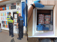 Five more shops closed for selling illegal tobacco products