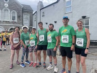 Bovey team attends Chudleigh Road Race