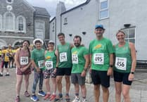 Bovey Valley Runners team attends Chudleigh Road Race