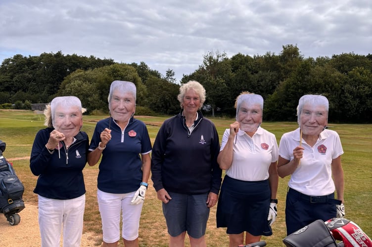 Ladies captain's day at Stover GC