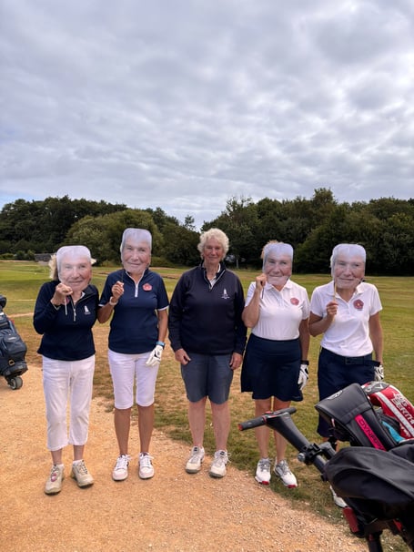 Ladies captain's day at Stover GC
