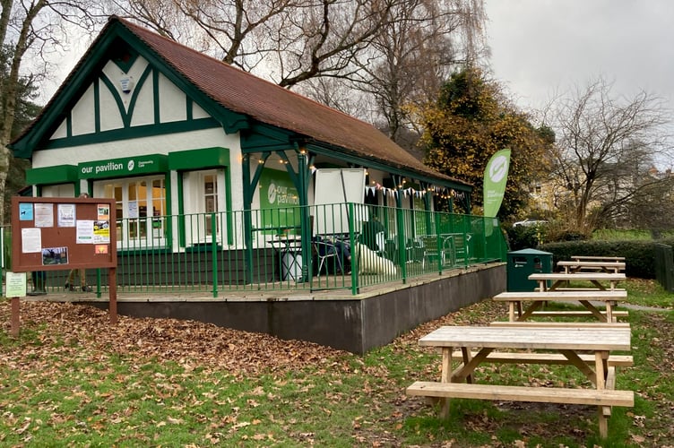 Our Pavilion cafe Forde Park, Newton Abbot